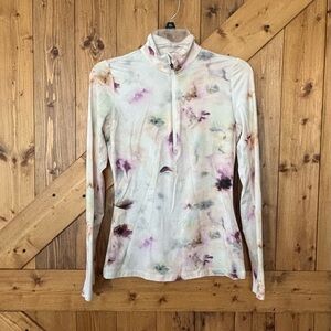 Calia by Carrie Women’s UV Long Sleeve Golf Shirt Quarter Zip | Size XS